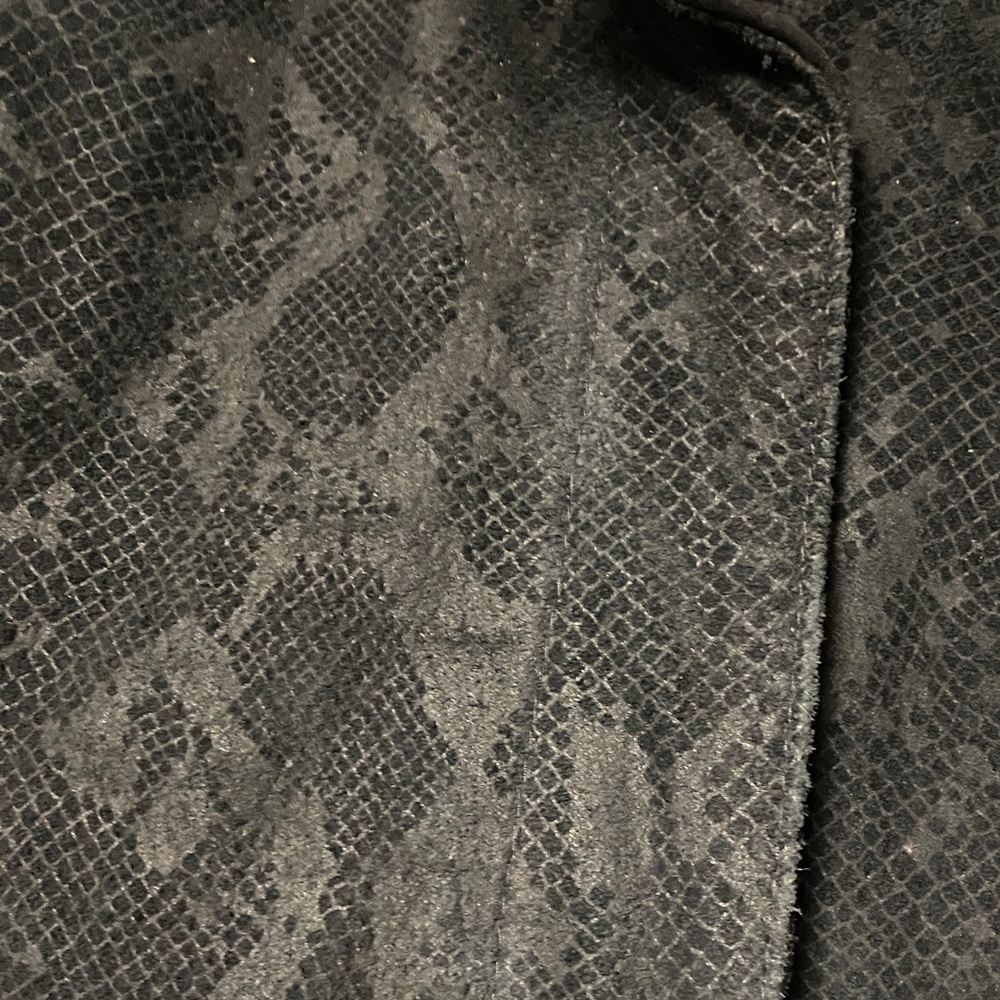 Wilsons Leather Black Patterned Jacket - image 2